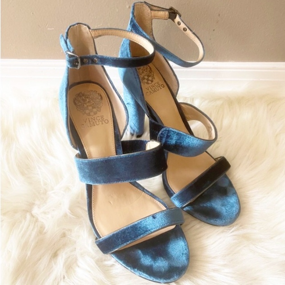 Vince Camino Velvet Heels